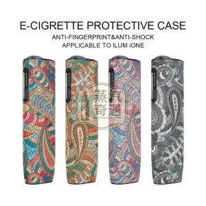 IQOS ILUMA i ONE腰果花紋保護套 四款配色特寫展示